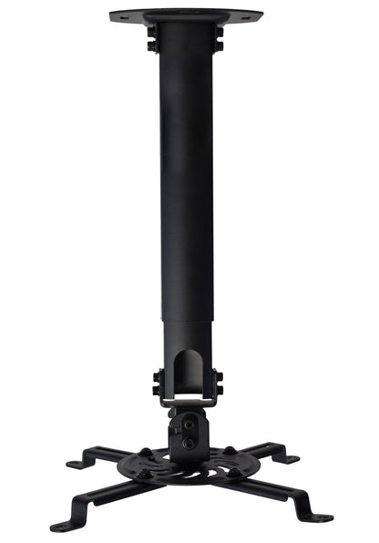 VIVO Universal Extending Ceiling Projector Mount, Height Adjustable Projection, White, MOUNT-VP02W