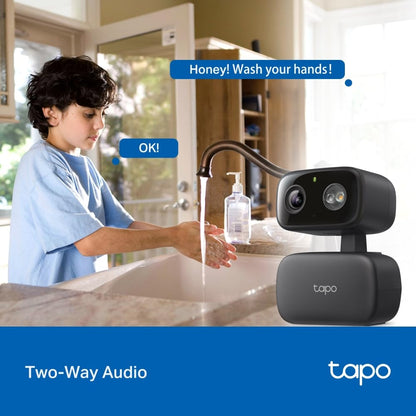 TP-Link Tapo Pan/Tilt Security Camera for Baby Monitor, Pet Camera w/Motion Detection, 1080P, 2-Way Audio, Night Vision, Cloud & SD Card Storage, Works with Alexa & Google Home (Tapo C200)