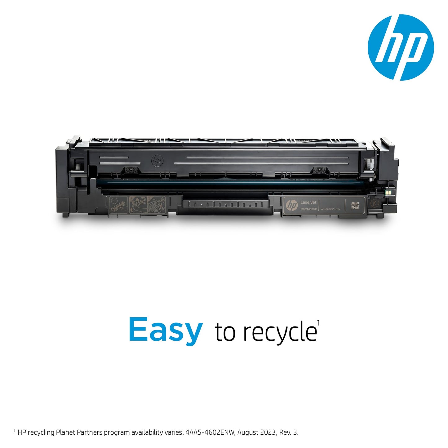 HP 202A Black Toner Cartridge Printers | Works with Color LaserJet Pro M254; Color LaserJet Pro MFP M281 Series | CF500A (Pack of 2)