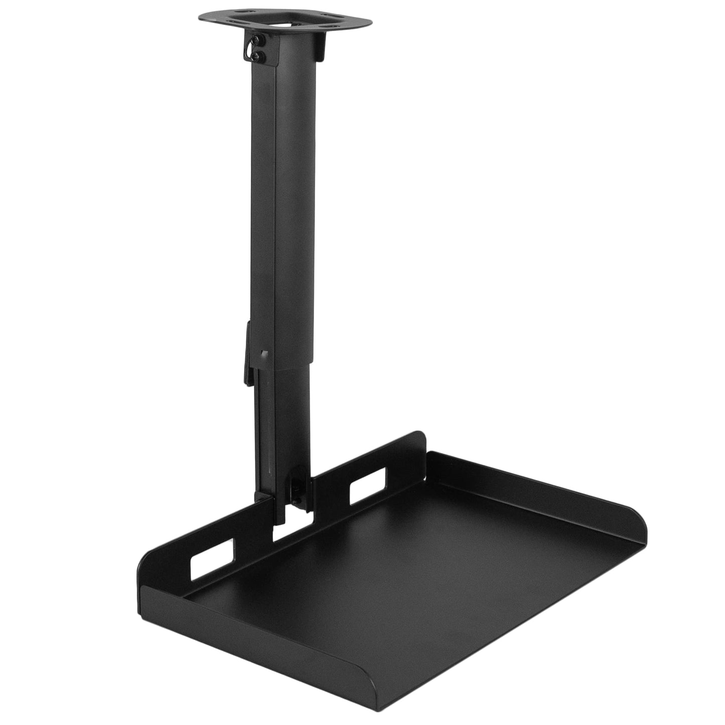 VIVO Universal Extending Ceiling Projector Mount, Height Adjustable Projection, White, MOUNT-VP02W