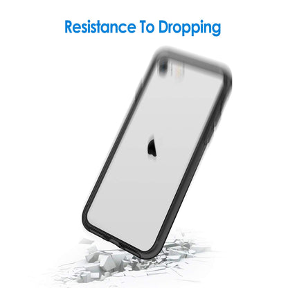 JETech Case for iPhone SE 3/2 (2022/2020 Edition), iPhone 8 and iPhone 7, 4.7-Inch, Non-Yellowing Shockproof Phone Bumper Cover, Anti-Scratch Clear Back (Clear)