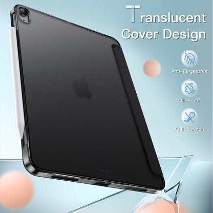 JETech Case ONLY for iPad Air 11-Inch M4/M3/M2 (2026/2025/2024), iPad Air 5/4 (2022/2020 5th/4th Generation 10.9-Inch), Slim Stand Hard Back Shell Cover with Auto Wake/Sleep (Starlight)