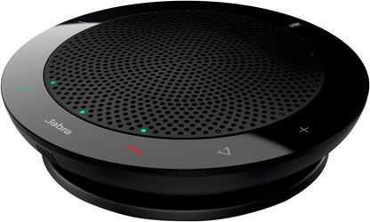 Jabra Speak 410 Corded Speakerphone for Softphones – Easy Setup, Portable USB Speaker for Holding Meetings Anywhere with Outstanding Sound Quality