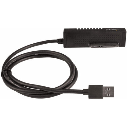 StarTech SATA to USB-C Cable, USB 10Gbps to 2.5in and 3.5in SATA I II III Hard Drive Adapter, External Converter for SSD or HDD Data Transfer