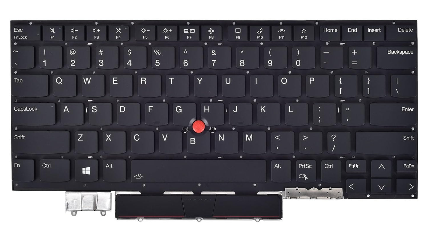 Replacement Keyboard for Lenovo ThinkPad X1 Carbon Gen 7th 2019 Gen 8th 2020, ThinkPad X1 Yoga Gen 4 Gen 5 2020 with Backlit US Layout