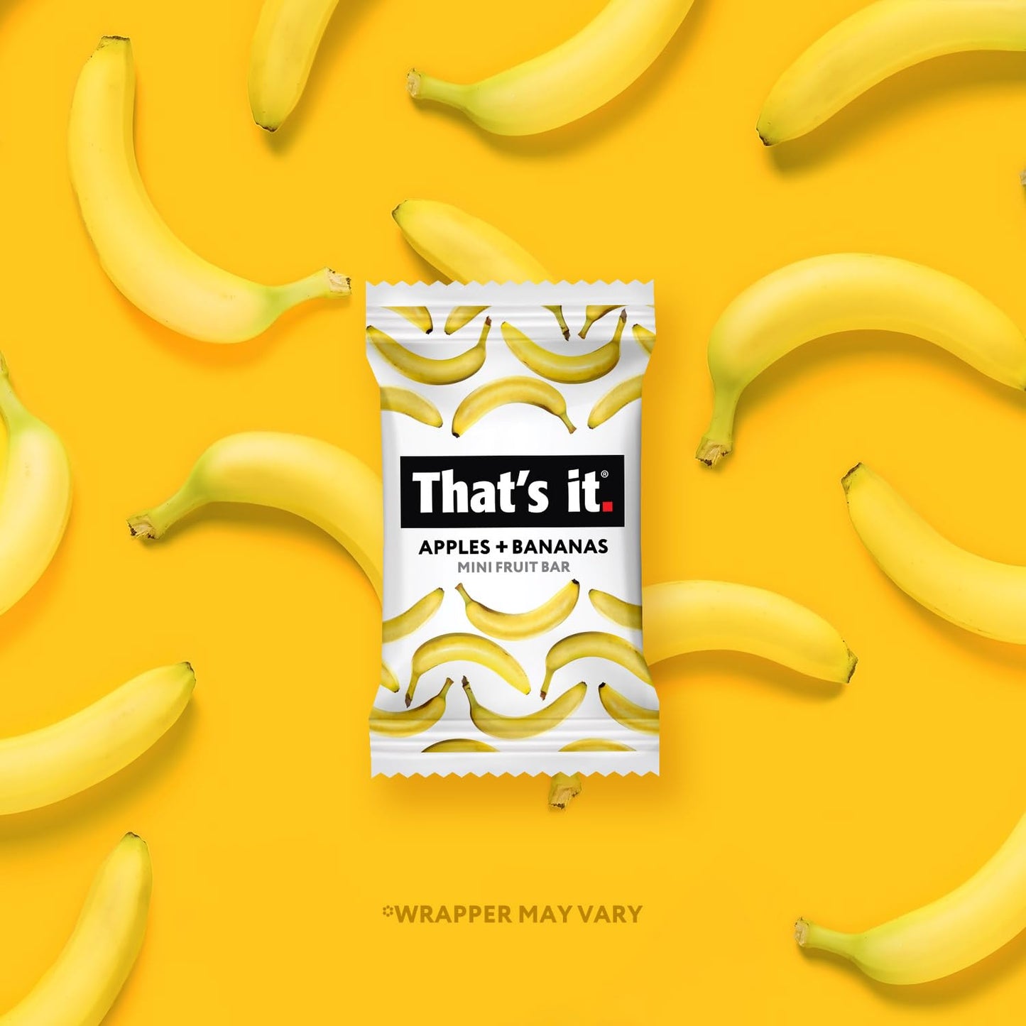 That’s it. Fun Size Fruit Bars Variety Pack (50 Pieces, 10g Each), Non-GMO, Kosher, Gluten Free, Breakfast Snacks, Allergy Friendly (Cherry-Cinnamon)