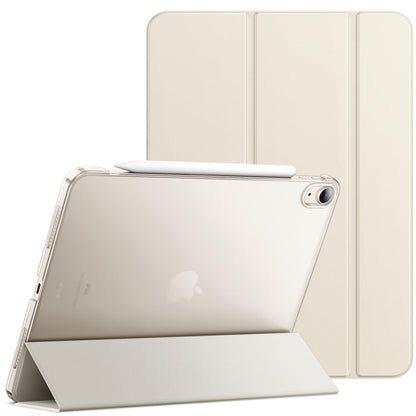 JETech Case ONLY for iPad Air 11-Inch M4/M3/M2 (2026/2025/2024), iPad Air 5/4 (2022/2020 5th/4th Generation 10.9-Inch), Slim Stand Hard Back Shell Cover with Auto Wake/Sleep (Starlight)