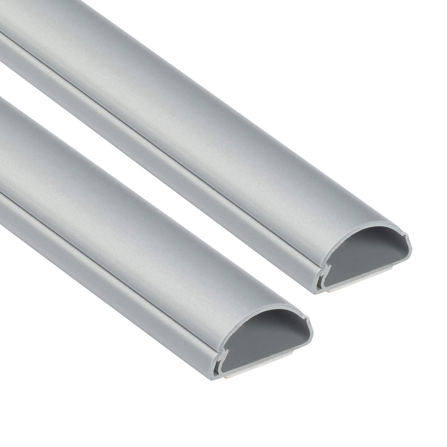 D-Line Cable Raceway On-Wall Cord Cover | 1D3015W | Surface Mount Electrical Channel to Hide and Conceal Cords, Cables, and Wires | White, Paintable