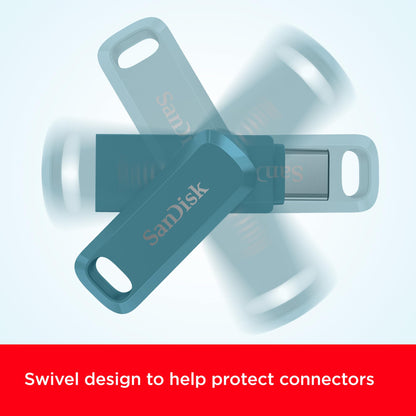 SanDisk 512GB Ultra Dual Drive Go USB Type-C Flash Drive - SDDDC3-512G-G46, Black