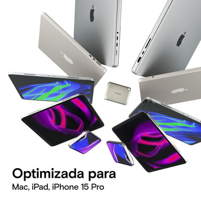 Crucial X9 Pro 1TB Portable SSD, Up to 1050MB/s Read & Write, 3.2 USB-C, External Solid State Drive, Durable Storage for PC & Mac, for Content Creators & Videogaphers, Silver - ‎CT1000X9PROSSD902