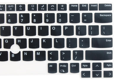 Silicone Keyboard Skin Compatible for 2021 Lenovo ThinkPad X1 Carbon Gen 9 Laptop 14", 2021 Thinkpad X1 Yoga 14", 2021 Thinkpad X1 Yoga Gen 6 14" Laptop (NOT Fit 2020-2017 release old Versions) (Black