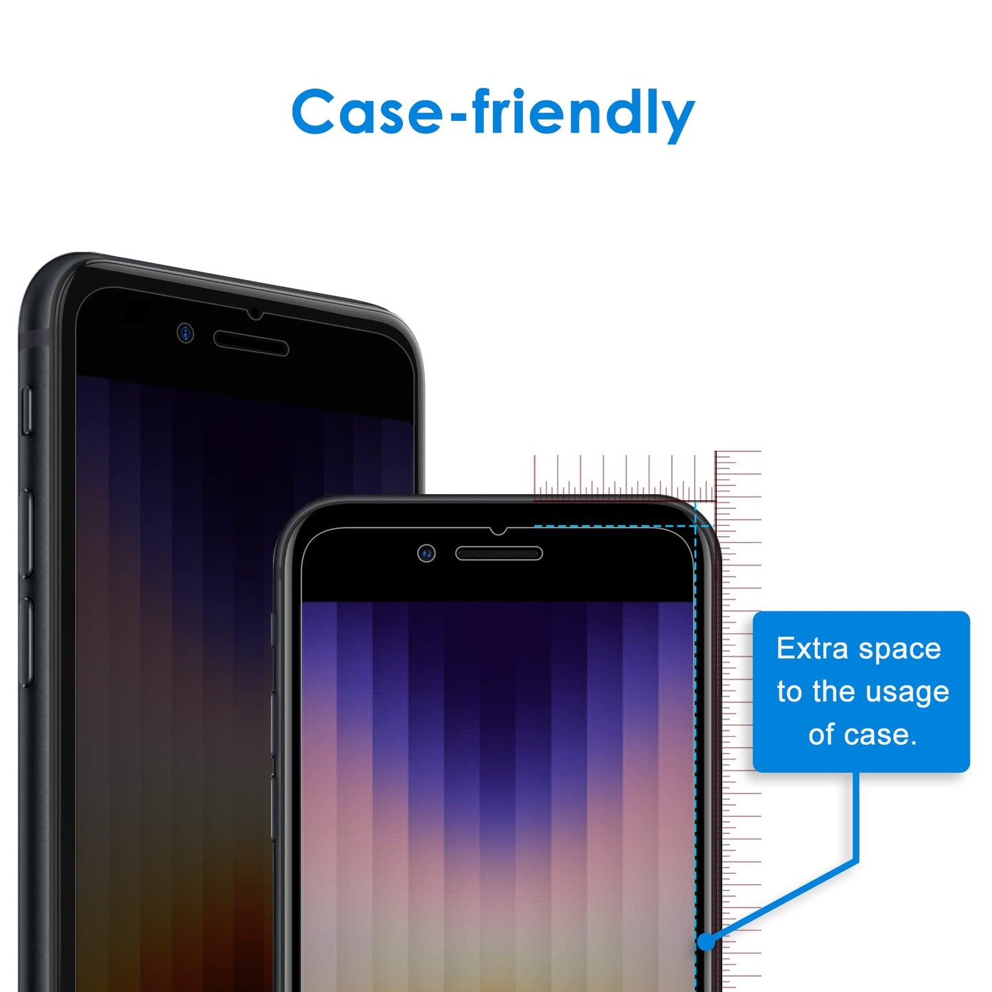JETech Privacy Screen Protector for iPhone 17e (2026) / iPhone 16e / iPhone 13/13 Pro, Anti Spy Tempered Glass Film, 6.1-Inch Display, 2-Pack