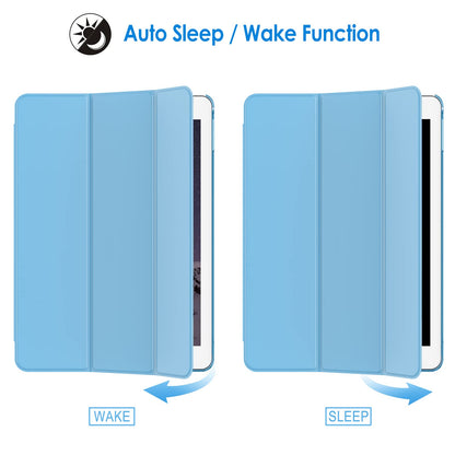JETech Case for iPad Air 2 (2nd Generation), Smart Cover Auto Wake/Sleep (Black)