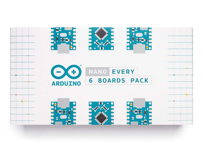 Arduino Nano Every (Single Board) [ABX00028-A] - ATmega4809 Microcontroller, 48KB Flash, 6KB SRAM, 20 Digital I/O Pins, 8 Analog Inputs, USB-C, Compatible with Arduino IDE for Embedded Projects