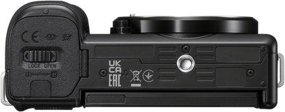 Sony Alpha ZV-E10 - APS-C Interchangeable Lens Mirrorless Vlog Camera Kit - Black