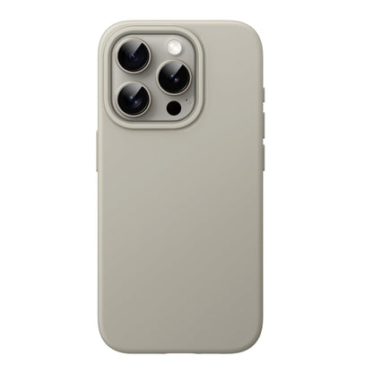 JETech Silicone Case for iPhone 15 Pro Max 6.7-Inch, Silky-Soft Touch Full-Body Protective Phone Case, Shockproof Cover (Black)