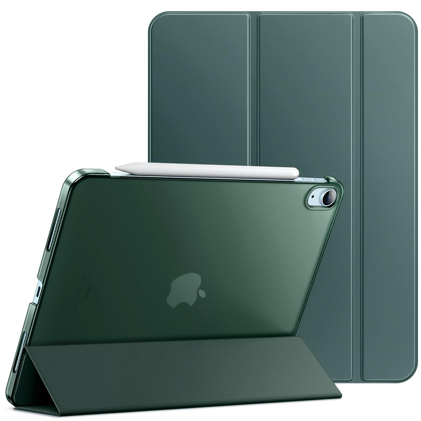 JETech Case ONLY for iPad Air 11-Inch M4/M3/M2 (2026/2025/2024), iPad Air 5/4 (2022/2020 5th/4th Generation 10.9-Inch), Slim Stand Hard Back Shell Cover with Auto Wake/Sleep (Starlight)