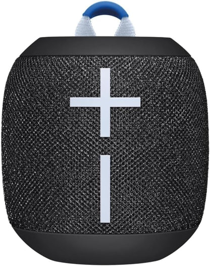 Ultimate Ears WONDERBOOM 3, Portable Wireless Bluetooth Speaker, Big Bass 360-Degree Sound for Outdoors, Waterproof, Dustproof IP67, Floatable, 131 ft Range - Active Black (Renewed)