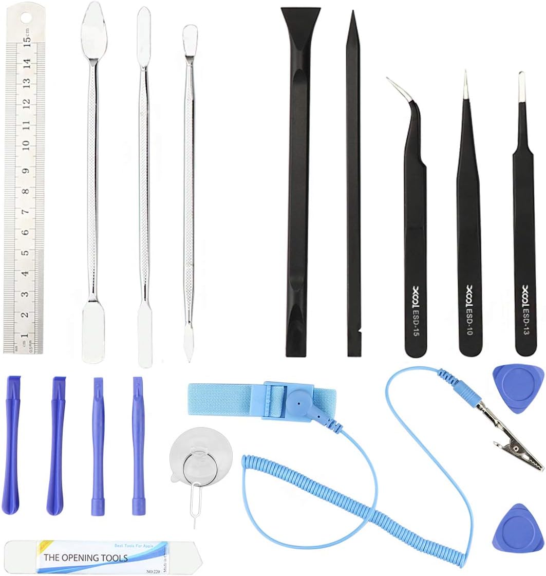 Professional Computer Repair Tool Kit, Precision Laptop Screwdriver Kit, XOOL 80 in 1 Electronics Repair Tool with 56 Magnetic Bits, Compatible for Macbook, iPhone, Game Console, Tablet