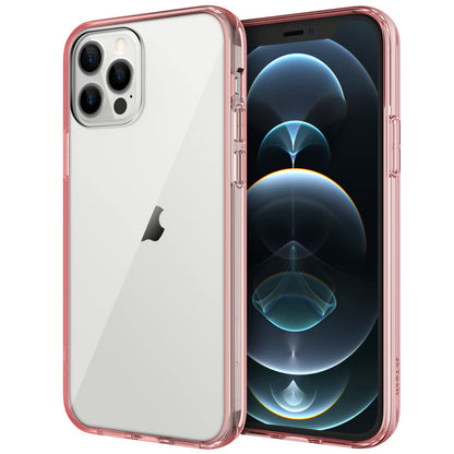JETech Case for iPhone 12/12 Pro 6.1-Inch, Non-Yellowing Shockproof Phone Bumper Cover, Anti-Scratch Clear Back (HD Clear)