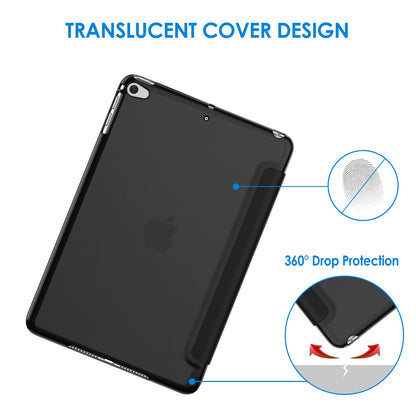 JETech Case for iPad mini 5 (2019 Model 5th Generation), Smart Cover with Auto Sleep/Wake (Black)