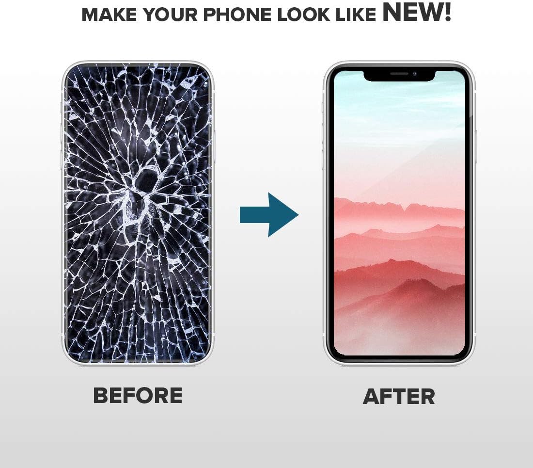 Compatible with iPhone XR Premium LCD Screen Replacement 6.1 inch (Model A1984, A2105, A2106, A2108) High Resolution Display digitizer Assembly Touch Screen