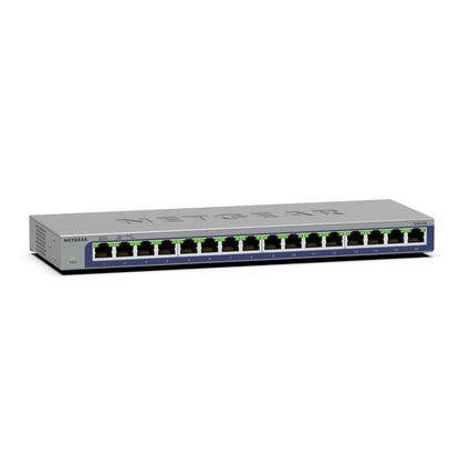 NETGEAR 8-Port Gigabit Ethernet Unmanaged Essentials Switch (GS308) - Home Network Hub, Office Ethernet Splitter, Plug-and-Play, Silent Operation, Desktop or Wall Mount