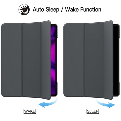 JETech Case for iPad Pro 12.9-Inch (2020/2018 Model, 4th/3rd Generation), Compatible with Pencil, Cover Auto Wake/Sleep (Black)