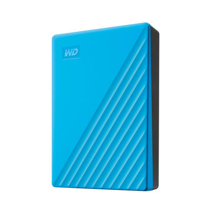WD 5TB My Passport, Portable External Hard Drive, Black, backup software with defense against ransomware, and password protection, USB 3.1/USB 3.0 compatible - WDBPKJ0050BBK-WESN