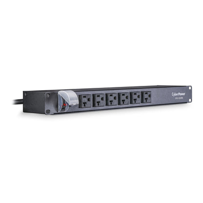 CyberPower CPS1215RMS Surge Protector, 120V/15A, 12 Outlets, 15 ft Power Cord, 1U Rackmount