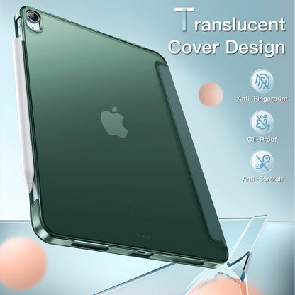 JETech Case ONLY for iPad Air 11-Inch M4/M3/M2 (2026/2025/2024), iPad Air 5/4 (2022/2020 5th/4th Generation 10.9-Inch), Slim Stand Hard Back Shell Cover with Auto Wake/Sleep (Starlight)