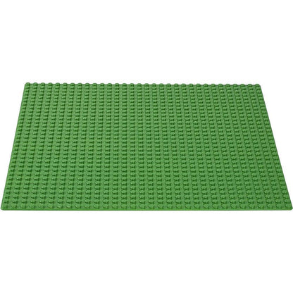 LEGO Classic Green Baseplate, Square 32x32 Stud Foundation to Build, Play, and Display Brick Creations, Great for Grassy Nature Landscapes, 11023,4+ Years