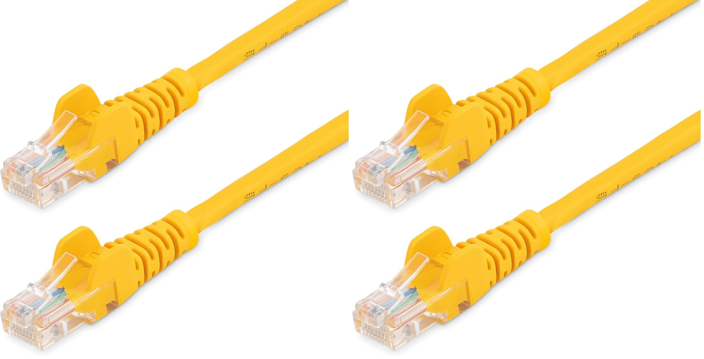 StarTech.com 3 ft. (0.9 m) Cat5e Ethernet Cable - Power Over Ethernet - Snagless - Blue - Ethernet Network Cable (RJ45PATCH3)
