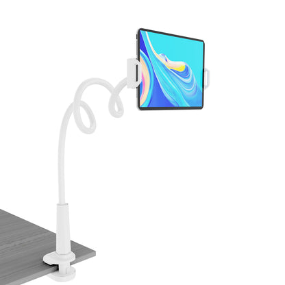 MAGIPEA Gooseneck Tablet Holder for Bed, Flexible Tablet Stand Holder with 360° Adjustable, Hands Free Tablet Mount Clip, Compatible with iPad/Kindle/Switch/Galaxy Tabs, More 4.7-13" Devices