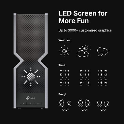 TP-Link Tri-Band BE19000 WiFi 7 Router (Archer BE800) | 12-Stream 19 Gbps | 2×10G + 4×2.5G Ports | LED Screen, 8 High-Performance Antennas | VPN, Easy Mesh, HomeShield, Private IoT, Free Expert Help