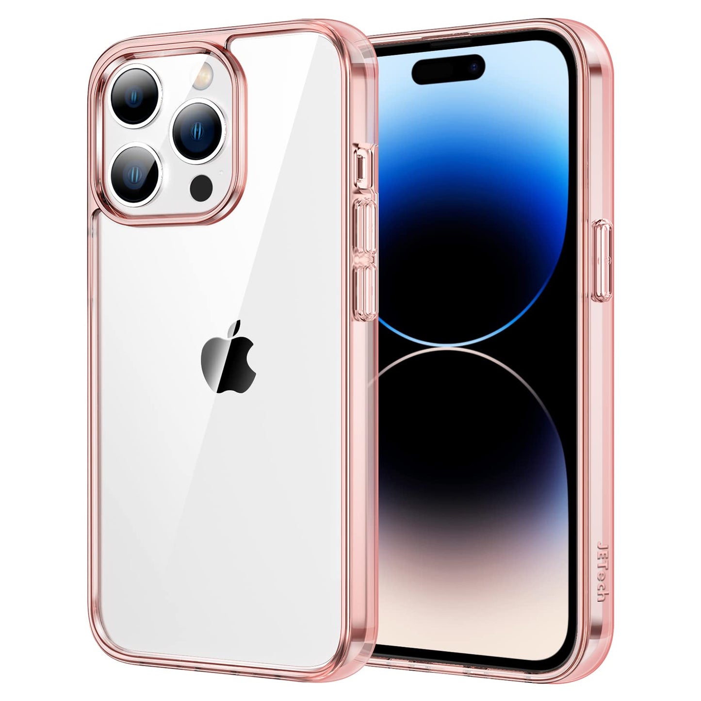 JETech Case for iPhone 14 6.1-Inch, Non-Yellowing Shockproof Phone Bumper Cover, Anti-Scratch Clear Back (Clear)