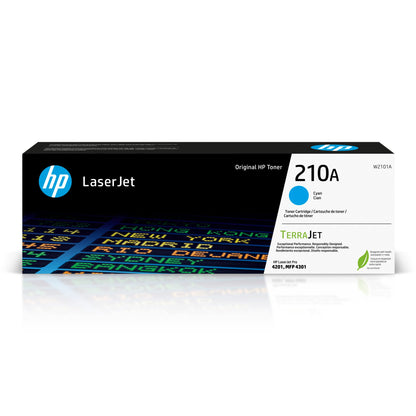 HP 210X High-Yield Toner Cartridge 4-Pack (Black, Cyan, Magenta, Yellow) | Compatible Color LaserJet Pro 4201 & MFP 4301 Series Printers | W2100XQ1