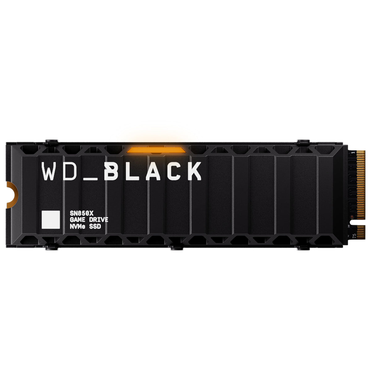 WD_BLACK SN850X 1TB NVMe SSD - M.2 2280, Up to 7,300 MB/s Read speeds, Up to 6,300 MB/s write speeds, Gaming Expansion, High Performance Internal Solid State Drive - WDS100T2X0E