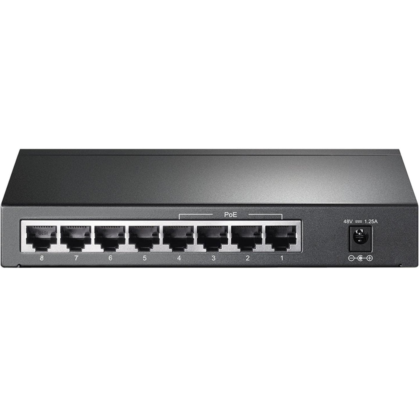 TP-Link TL-SG1008P V4 | 8 Port Gigabit PoE Switch | 4 PoE+ Ports @64W | Desktop | Plug & Play | Sturdy Metal w/ Shielded Ports | Fanless | Limited Lifetime Protection | QoS & IGMP Snooping | Unmanaged