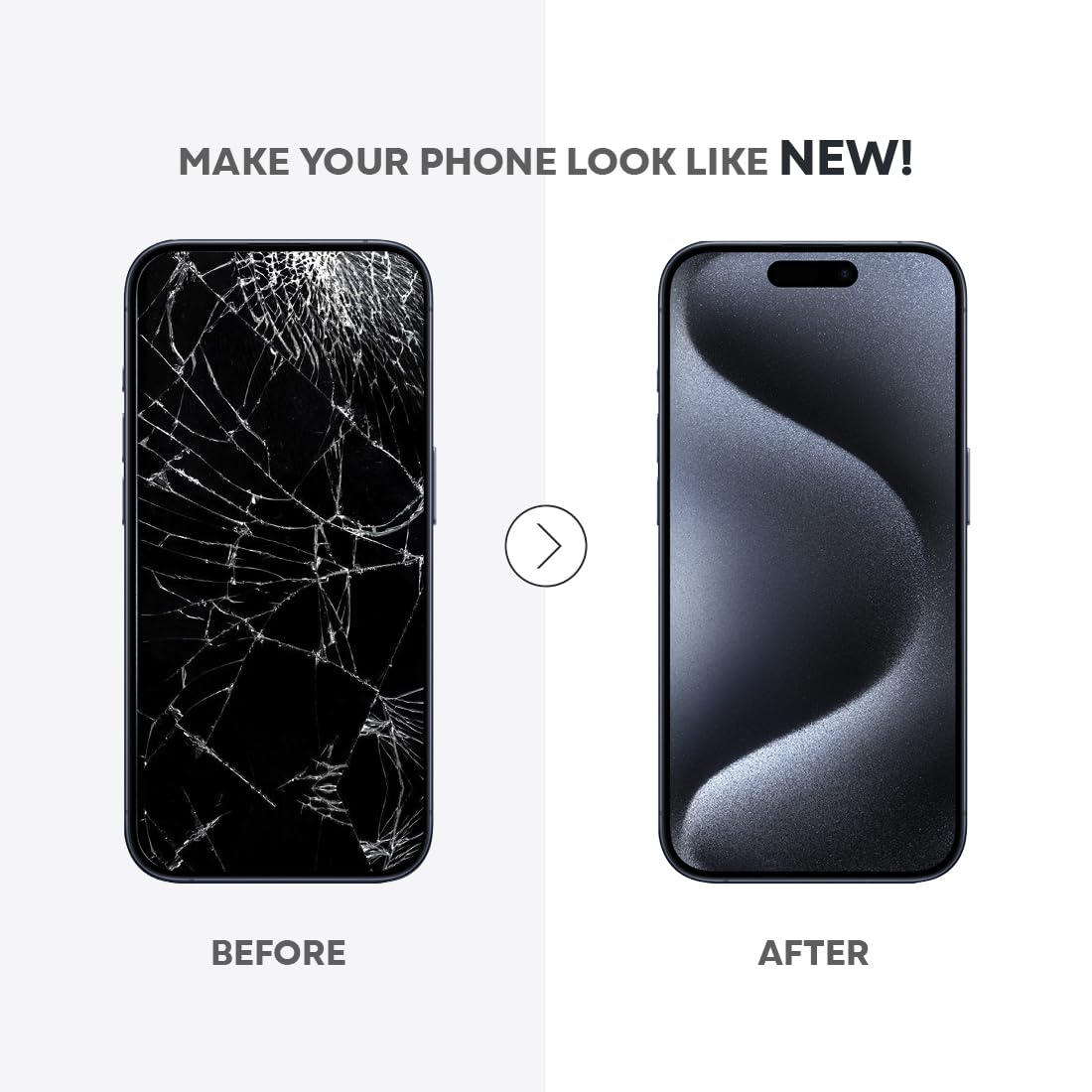 Compatible with iPhone XR Premium LCD Screen Replacement 6.1 inch (Model A1984, A2105, A2106, A2108) High Resolution Display digitizer Assembly Touch Screen