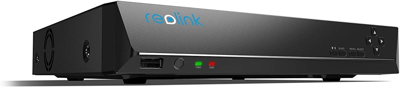 REOLINK 4K UHD PoE PTZ Camera for Outdoor Security RLC-823S1, RLC-811A PoE IP Security Camera 4K RLC-811A, 2X RLC-823S1 Bundle with 4X RLC-811A and RLN16-410(4TB)