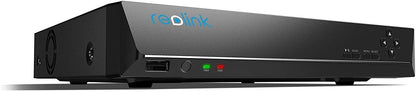 REOLINK 4K UHD PoE PTZ Camera for Outdoor Security RLC-823S1, RLC-811A PoE IP Security Camera 4K RLC-811A, 2X RLC-823S1 Bundle with 4X RLC-811A and RLN16-410(4TB)