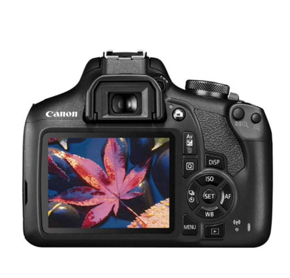 Canon EOS Rebel T7 DSLR Camera EF-S 18-55mm f/3.5-5.6 is II Lens Kit, 24.1 Megapixel CMOS (APS-C) Sensor, Full HD Videos, Built-in Wi-Fi, Beginner Photographers, Digital Camera, Black