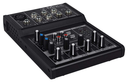 Mackie Mix5 5-Channel Compact Mixer, Black