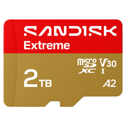 SANDISK 256GB Extreme microSD Card + Adapter, Up to 190MB/s Read Speeds