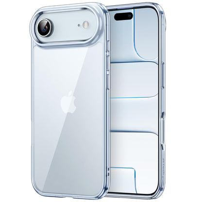 JETech Case for iPhone 17 Pro Max 6.9-Inch, Non-Yellowing Shockproof Phone Bumper Cover, Anti-Scratch Clear Back (Clear)