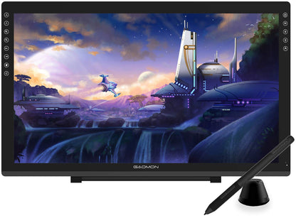 GAOMON PD1161 Drawing Tablet with Screen, Digital Art Tablet with Battery-Free Stylus, Tilt, 8 Shortcut Keys for Paint, Design, Illustration, Editing, 11.6-inch Graphics Tablet for Mac, Windows PC