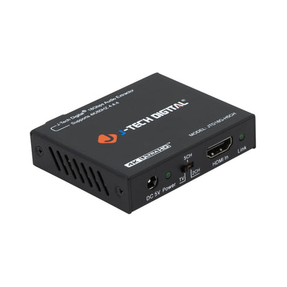 J-Tech Digital Premium Quality 1080P HDMI To HDMI + Audio (SPDIF + RCA Stereo) Audio Extractor Converter (JTDAT5CH)