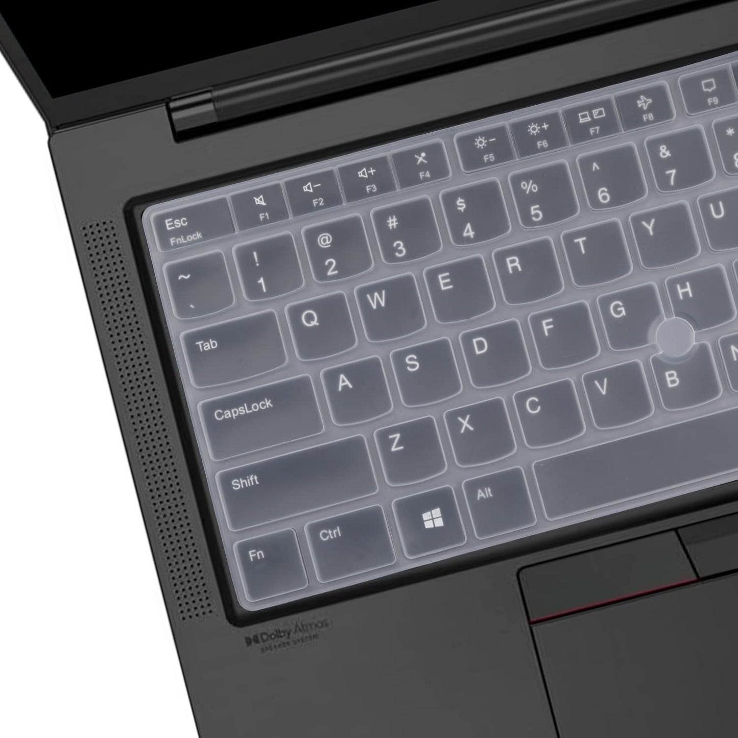 Keyboard Cover for Lenovo Thinkpad x1 Carbon Gen 11/10 14", ThinkPad X1 Yoga Gen 8/7, ThinkPad T14 T14s L14 P14s Gen 4/3, Thinkpad E14 Gen 6/5 (Not Fit T14 L14 P14s Gen 6/5/3/2/1, E14 Gen 7)-Black