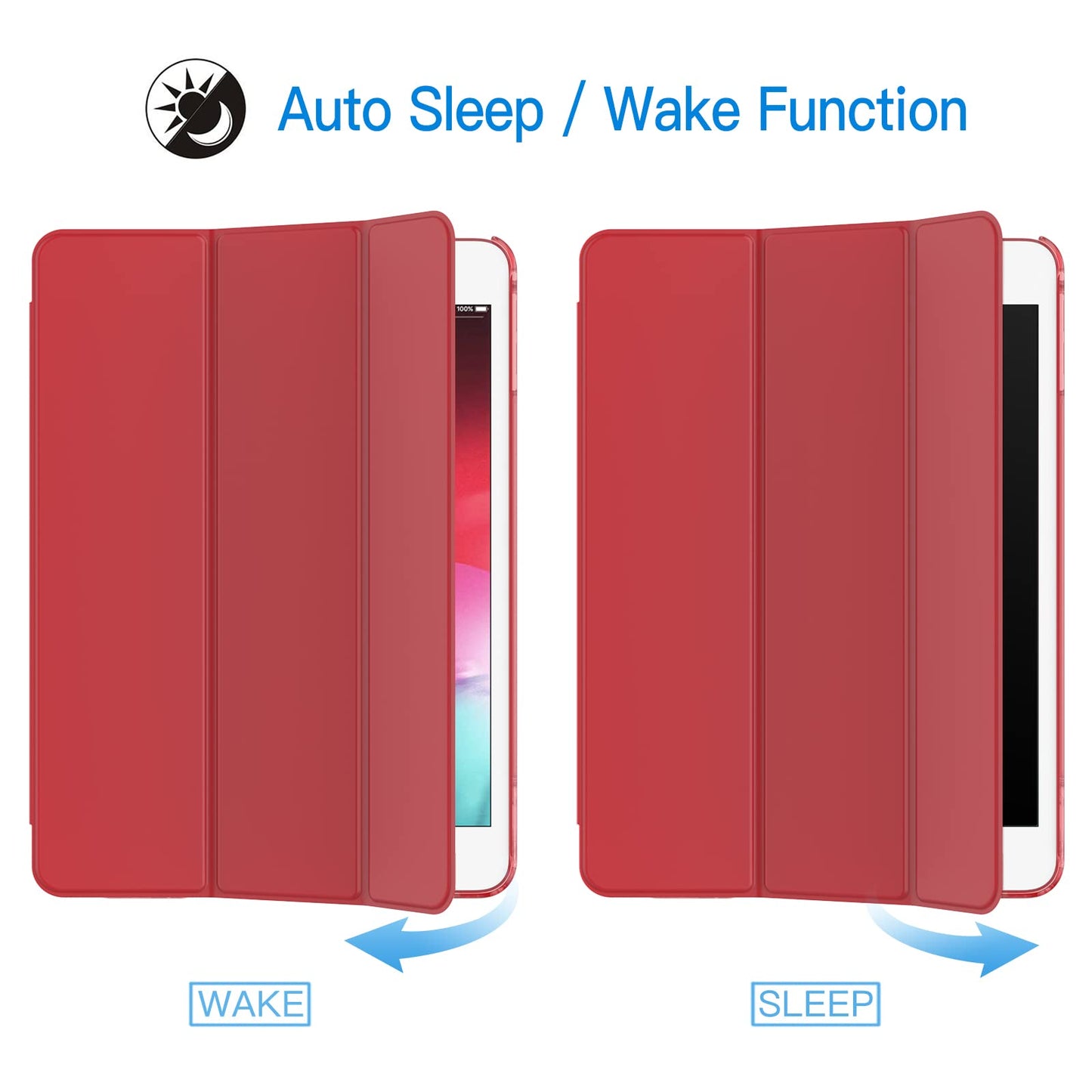 JETech Case for iPad mini 5 (2019 Model 5th Generation), Smart Cover with Auto Sleep/Wake (Black)